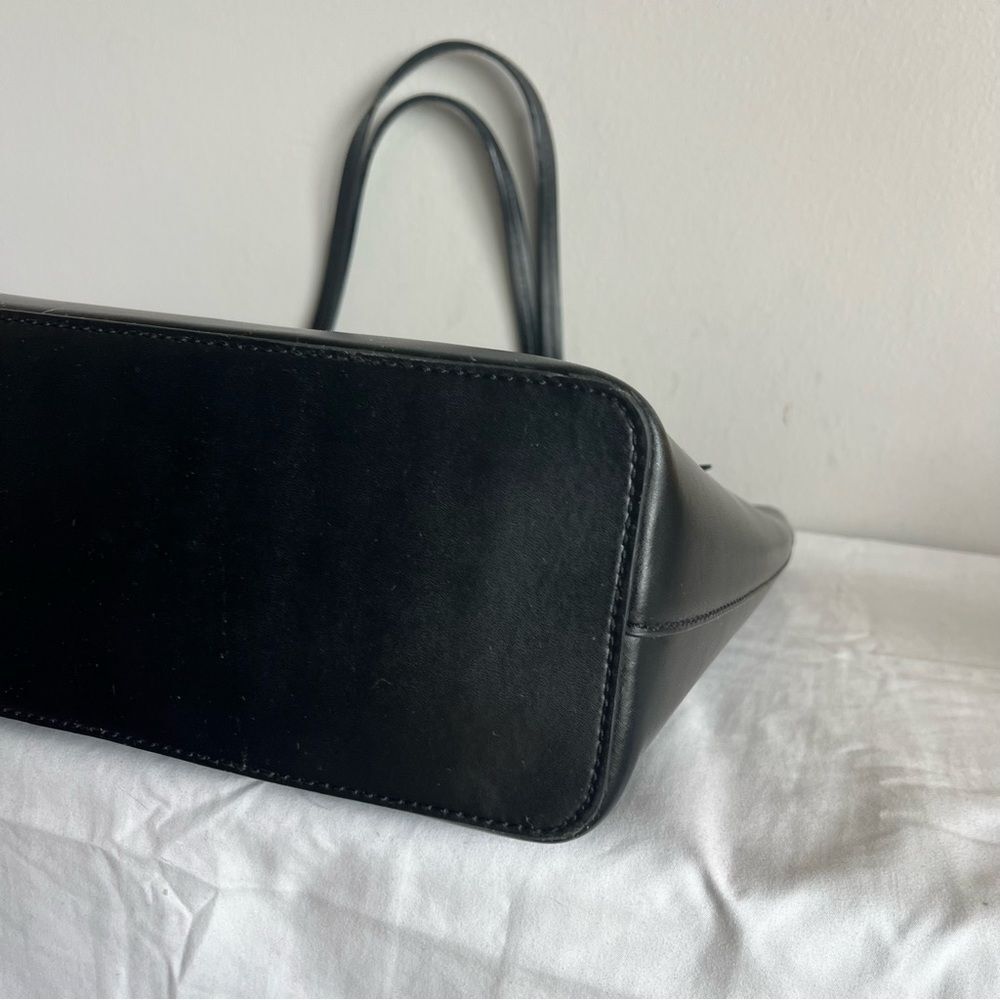 KATE SPADE Black Laptop Work Tote Heart Chain Perfect Cavern Poppy Staci Bag - Picture 9 of 12